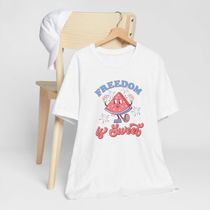 Freedom is Sweet Short Sleeve Tee 30DC