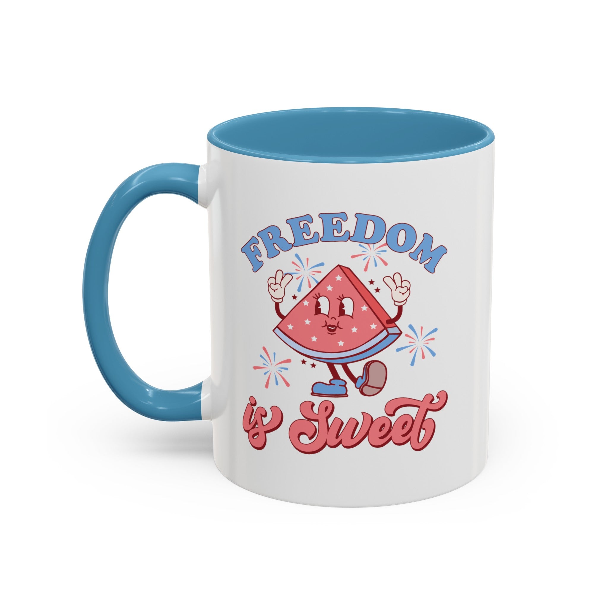 Freedom is Sweet Accent Coffee Mug 30DC