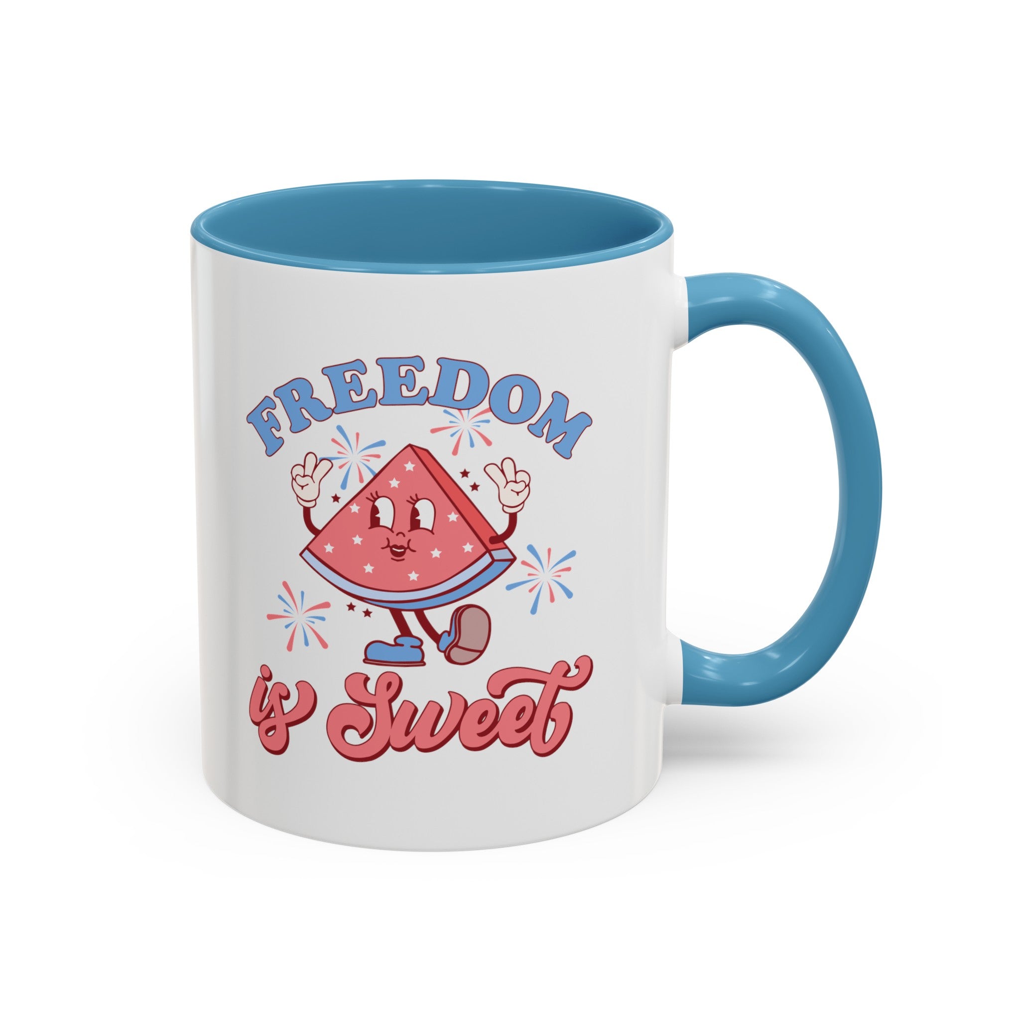 Freedom is Sweet Accent Coffee Mug 30DC