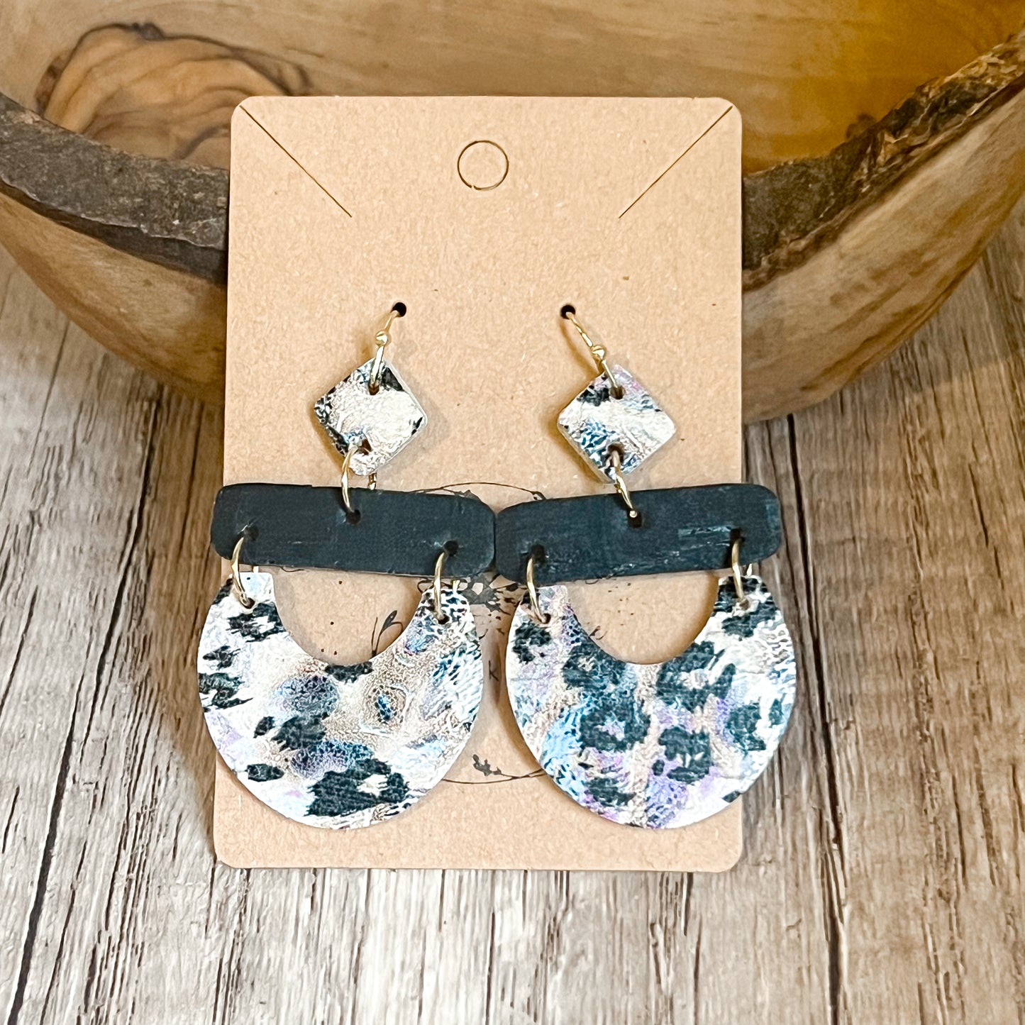 Leopard Festival Drop Earrings