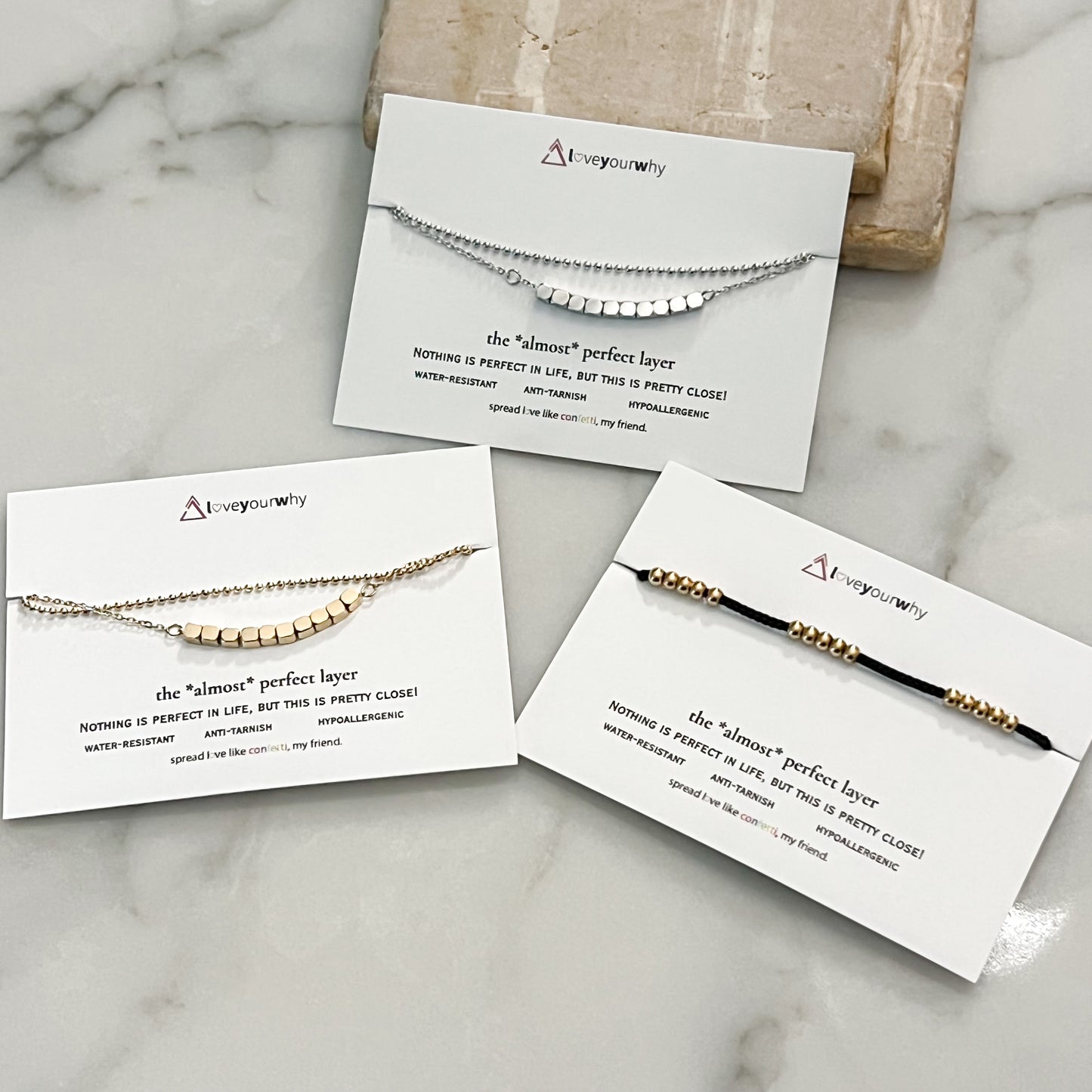 The Almost Perfect Layer Anklets