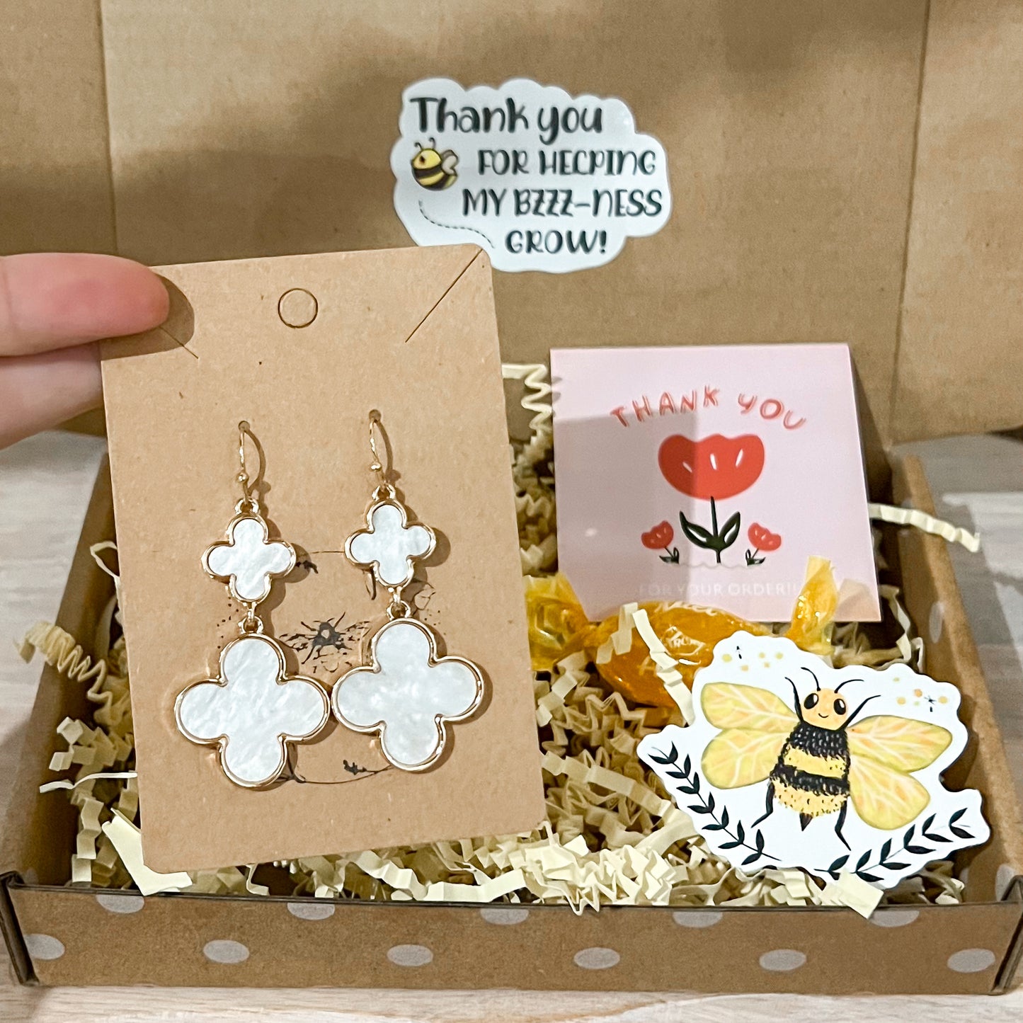 Bits of Honey - Custom Earring Box