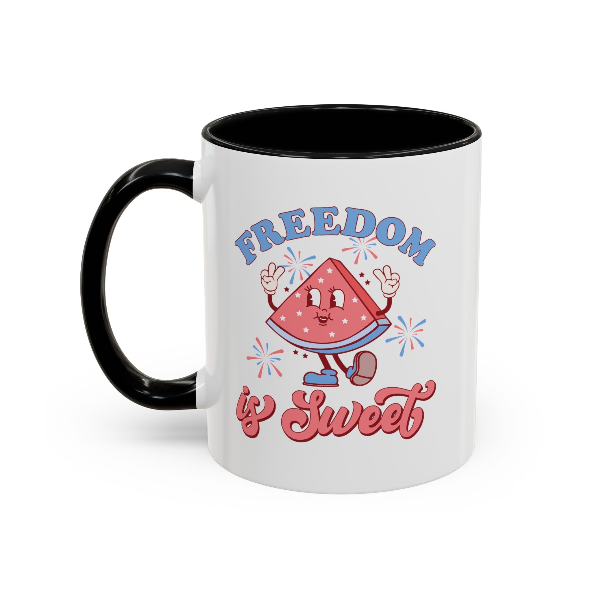 Freedom is Sweet Accent Coffee Mug 30DC