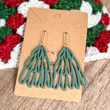 Loopy Evergreen Earrings