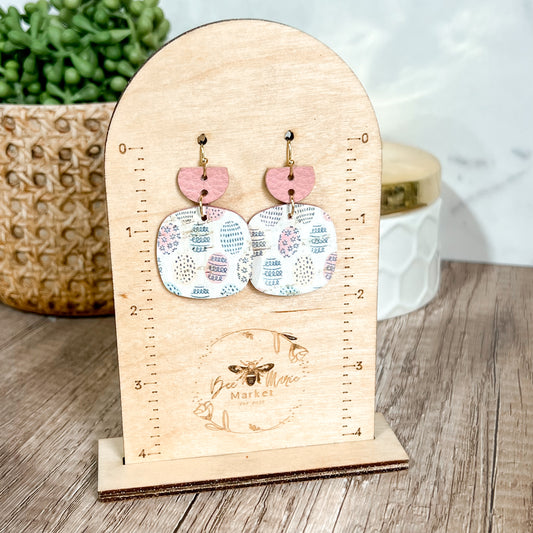 Square Easter Egg Dangles