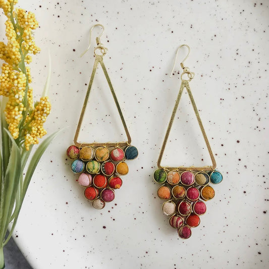 Charlize Handmade Beaded Chandelier Drops