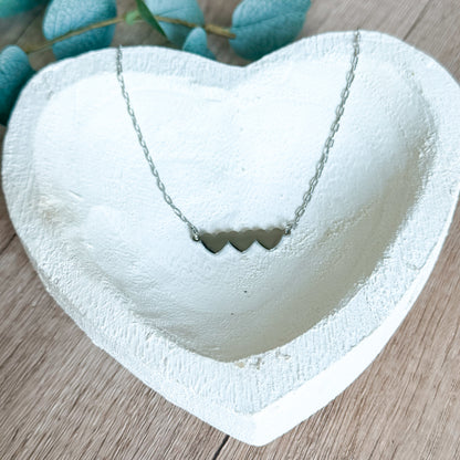 The You Are Loved Personalized Initial Heart Necklace