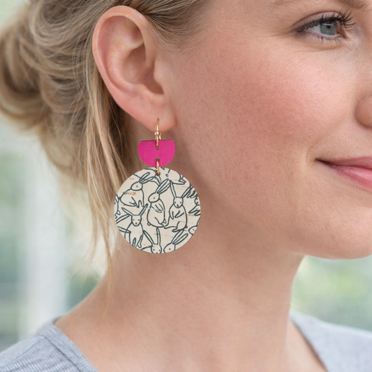 Bunny Garden Statement Earrings