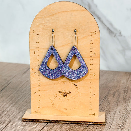 Lilac Shimmer Earrings