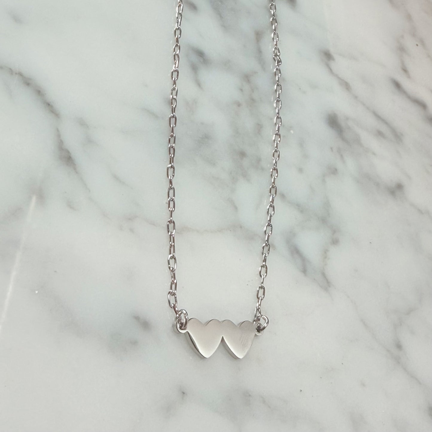 The You Are Loved Personalized Initial Heart Necklace