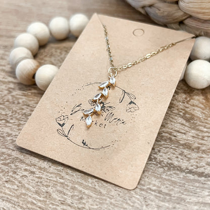 Crystal Vine Necklace