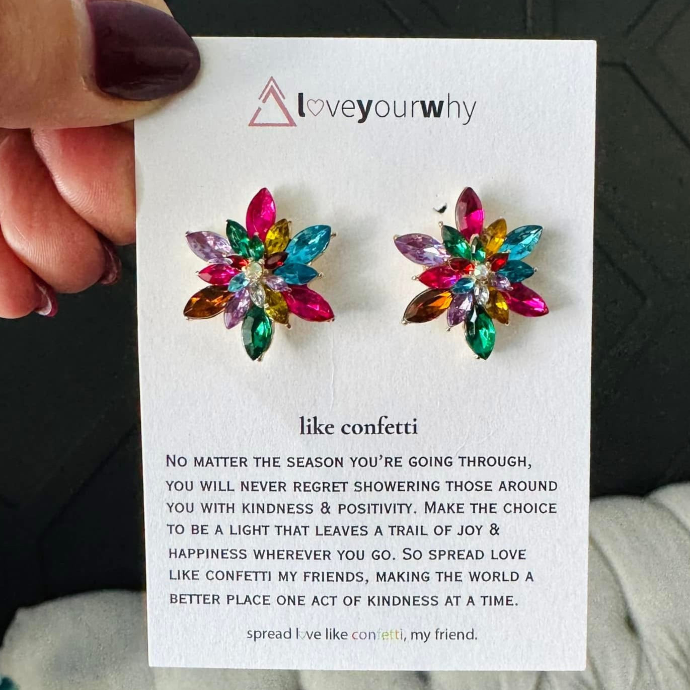Like Confetti Stud Earrings
