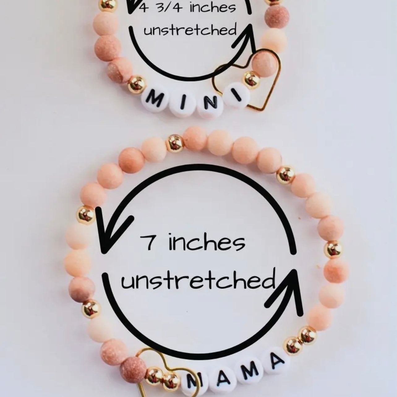 Pink Mama & Mini Bracelet Sets
