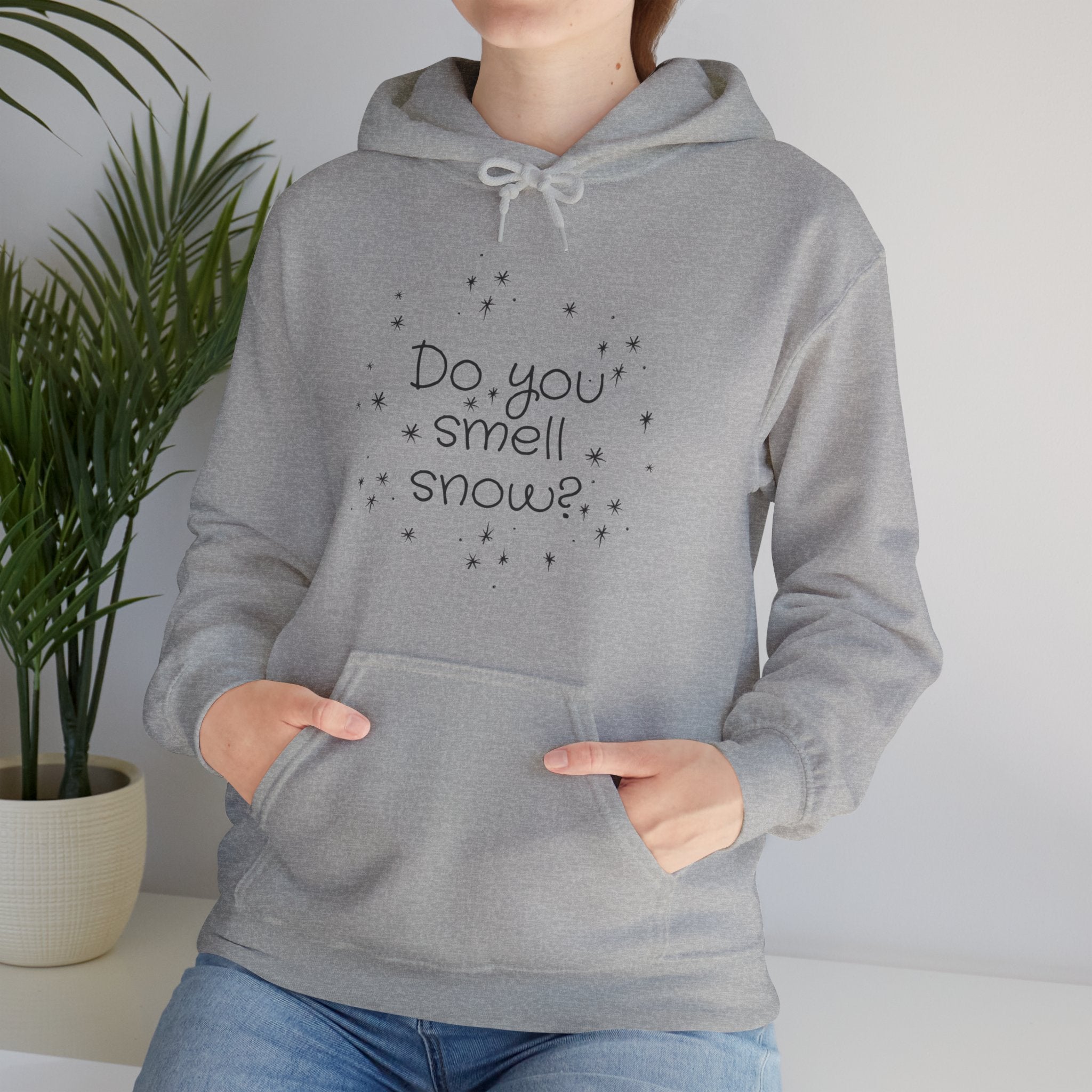 Do You Smell Snow?? Unisex Heavy Blend™ Hooded Sweatshirt