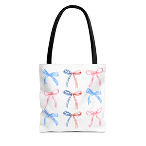 American Ribbon Tote Bag 30DC