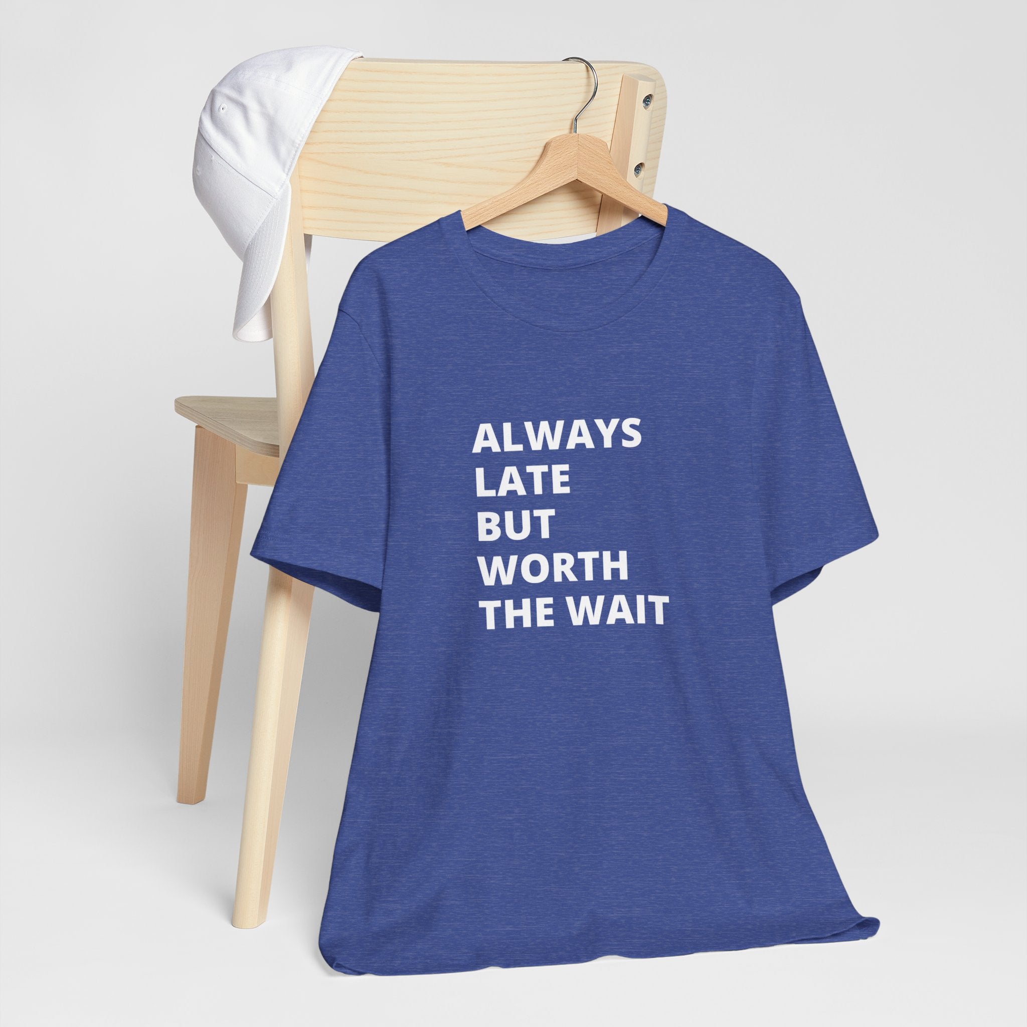 Always Late Jersey Short Sleeve Tee