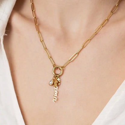 Mama Charm Necklace - Waterproof