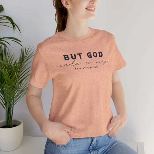 But God Made a Way Jersey Short Sleeve Tee