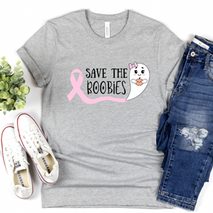 Save the Boo-bies Breast Cancer Awareness Tee