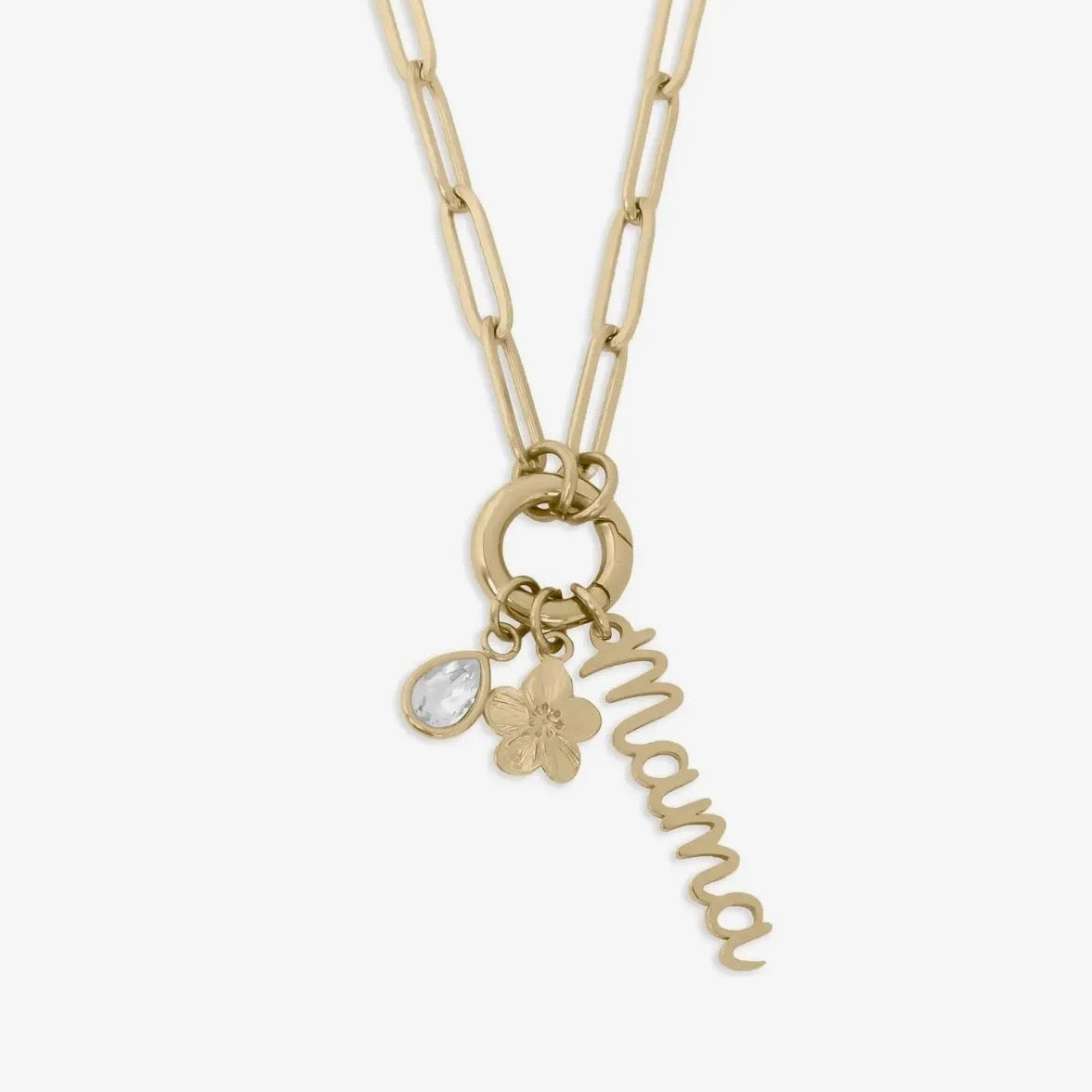 Mama Charm Necklace - Waterproof