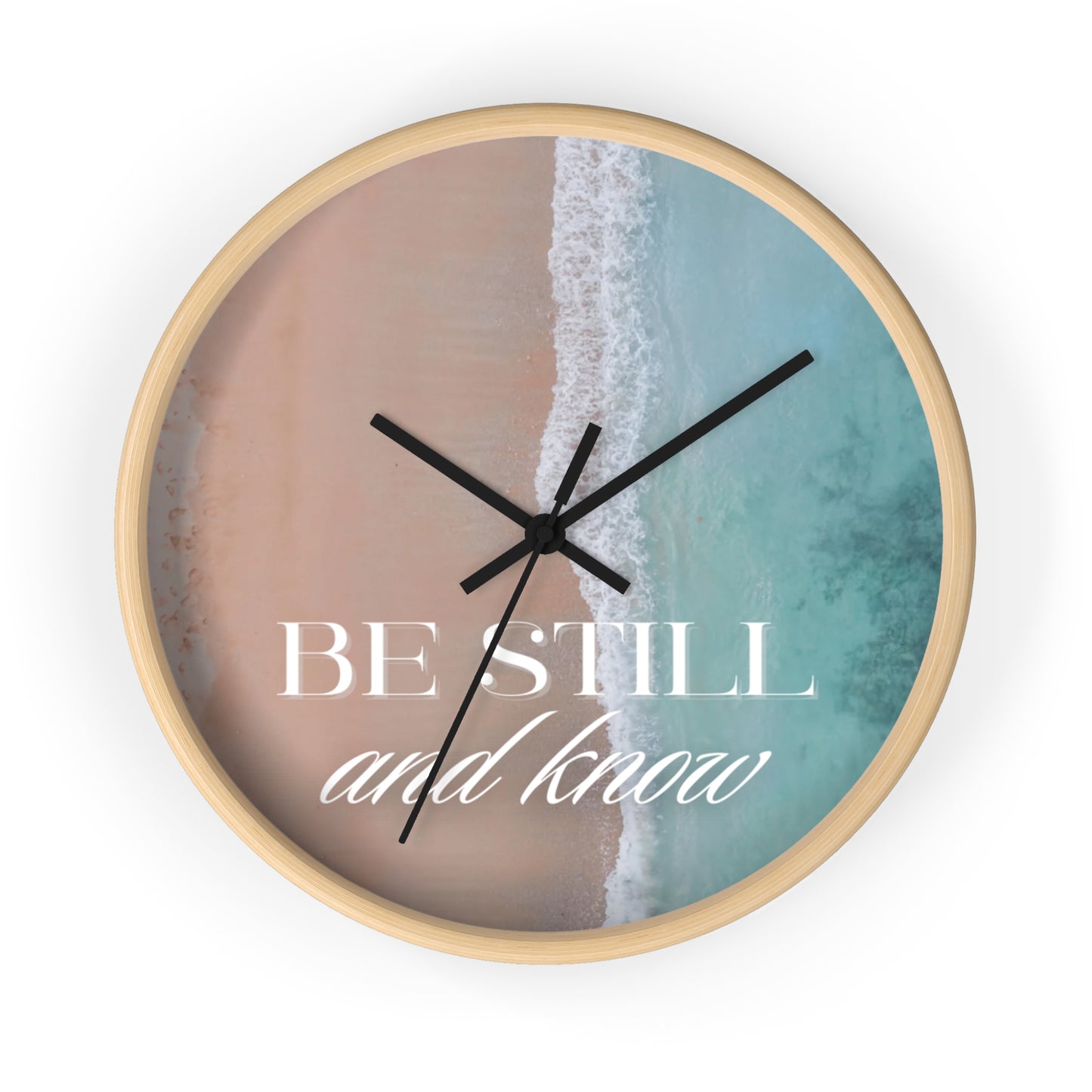 Be Still and Know Wall Clock