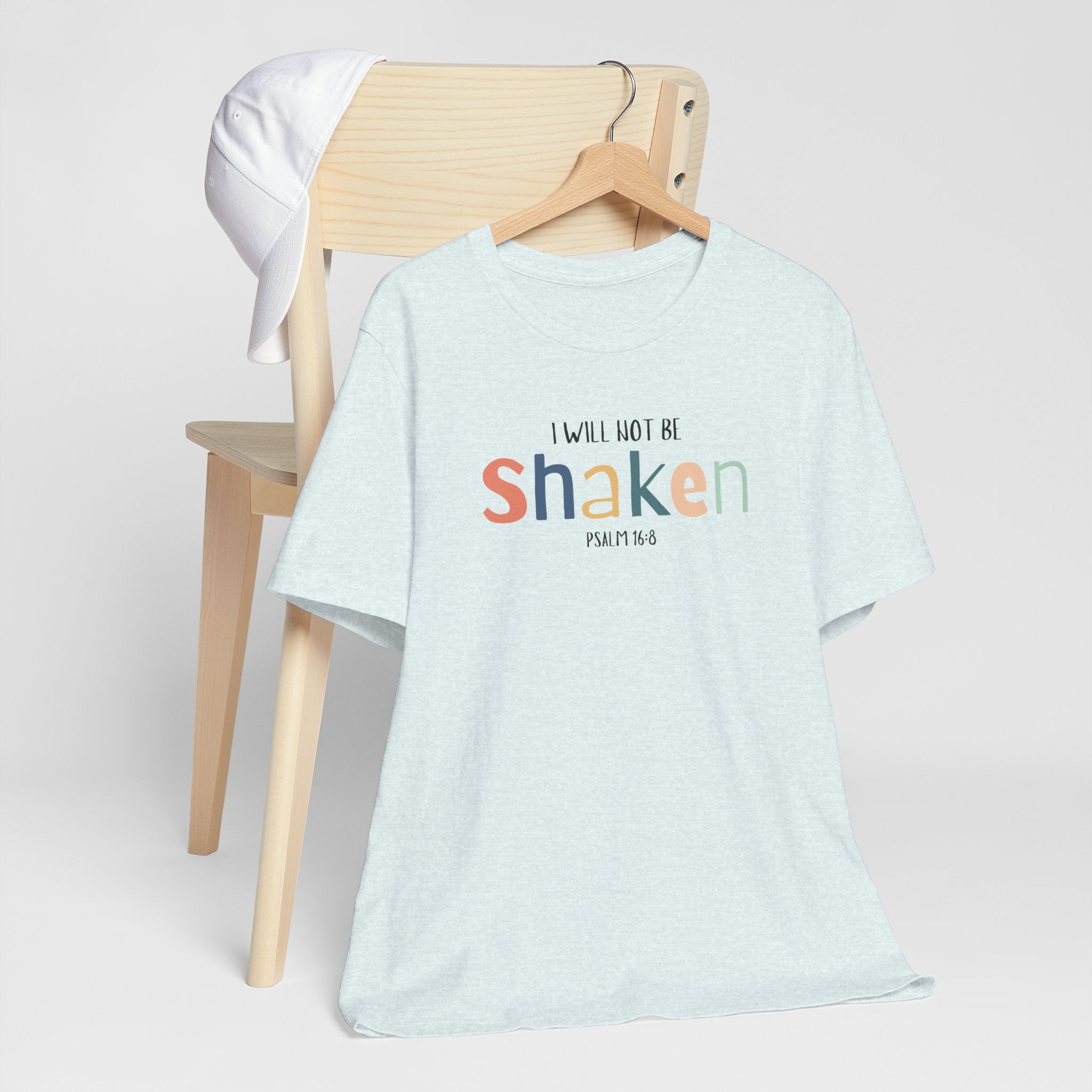 I Won’t Be Shaken Short Sleeve Tee