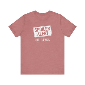 Spoiler Alert Unisex Jersey Short Sleeve Tee