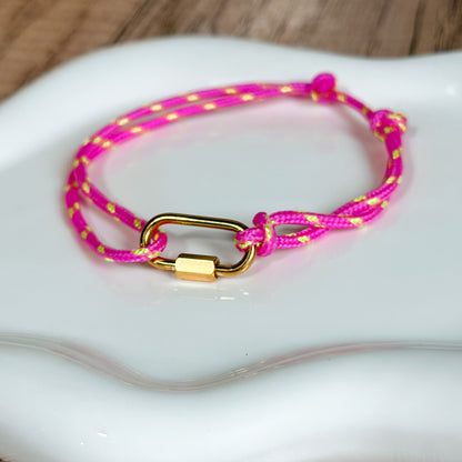 Waterproof Coastal Rope Charm Bracelets - Charms Sold Separately