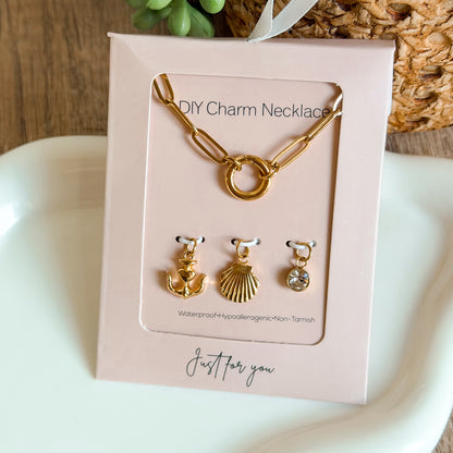 Coastal Charm Necklace Set - Waterproof