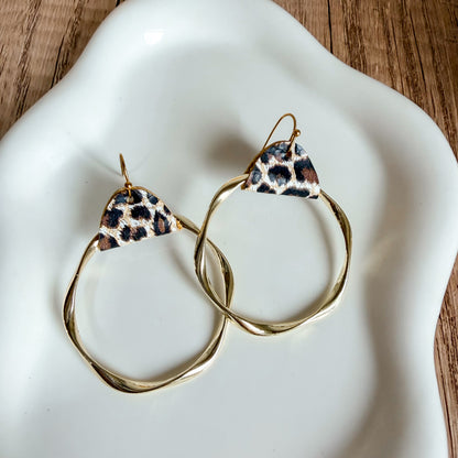Wild Side Hoop Earrings