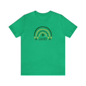 Lucky Rainbow Unisex Jersey Short Sleeve Tee