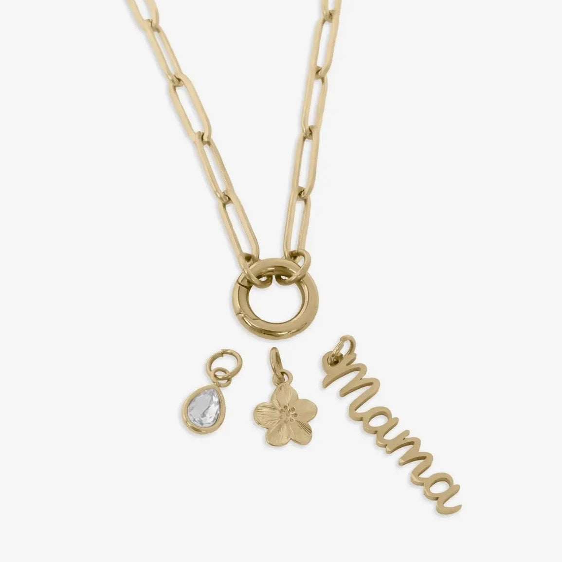Mama Charm Necklace - Waterproof