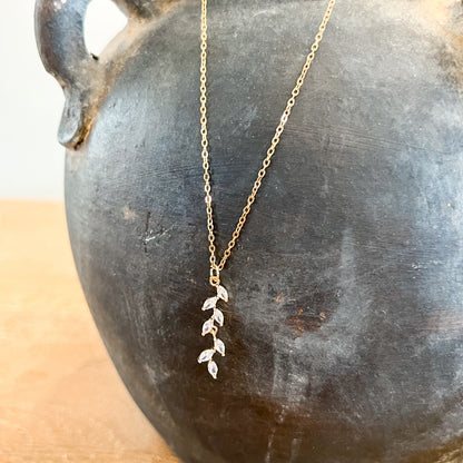 Crystal Vine Necklace