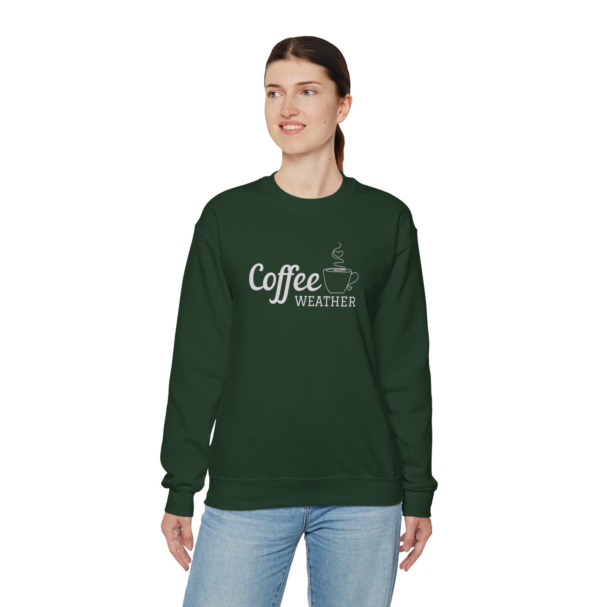 Coffee Weather Unisex Heavy Blend™ Crewneck Sweatshirt