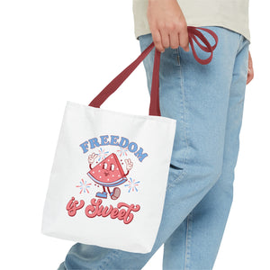 Freedom is Sweet Tote Bag 30DC