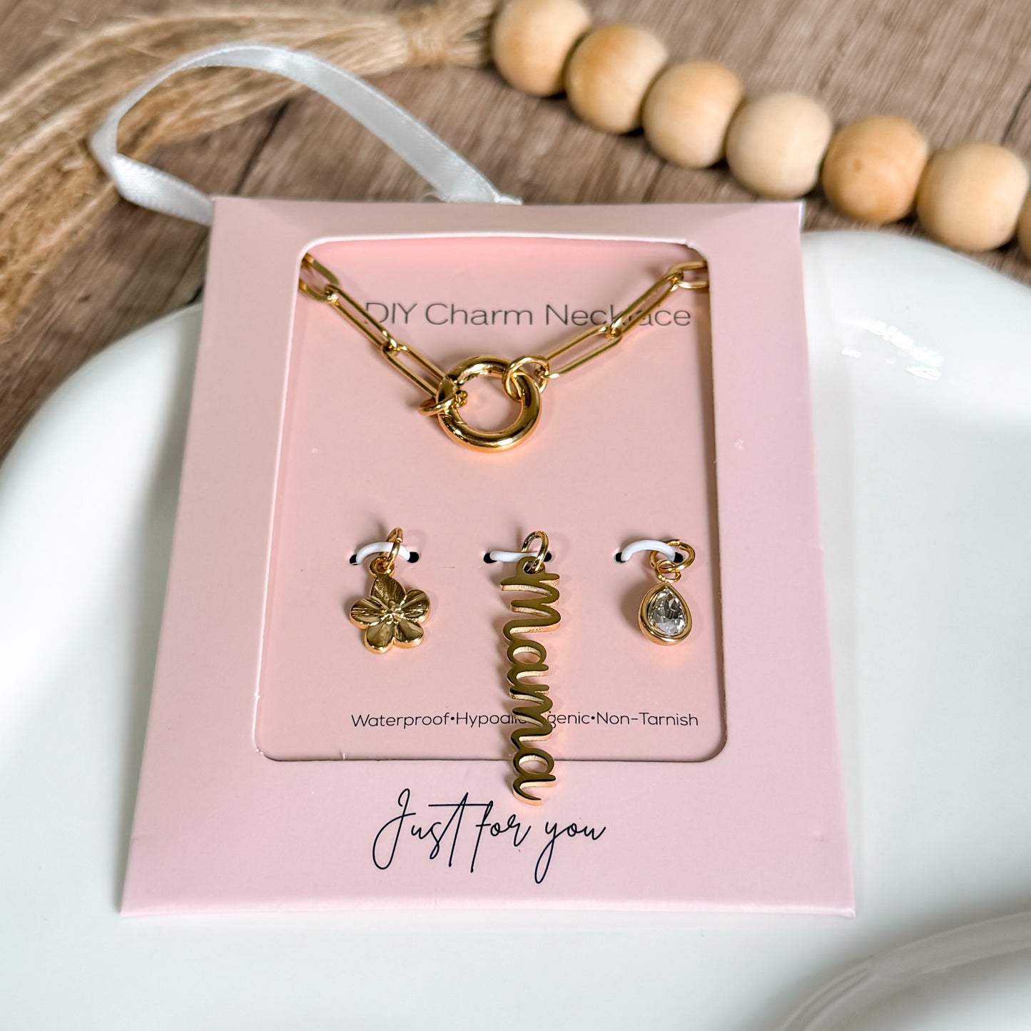 Mama Charm Necklace - Waterproof