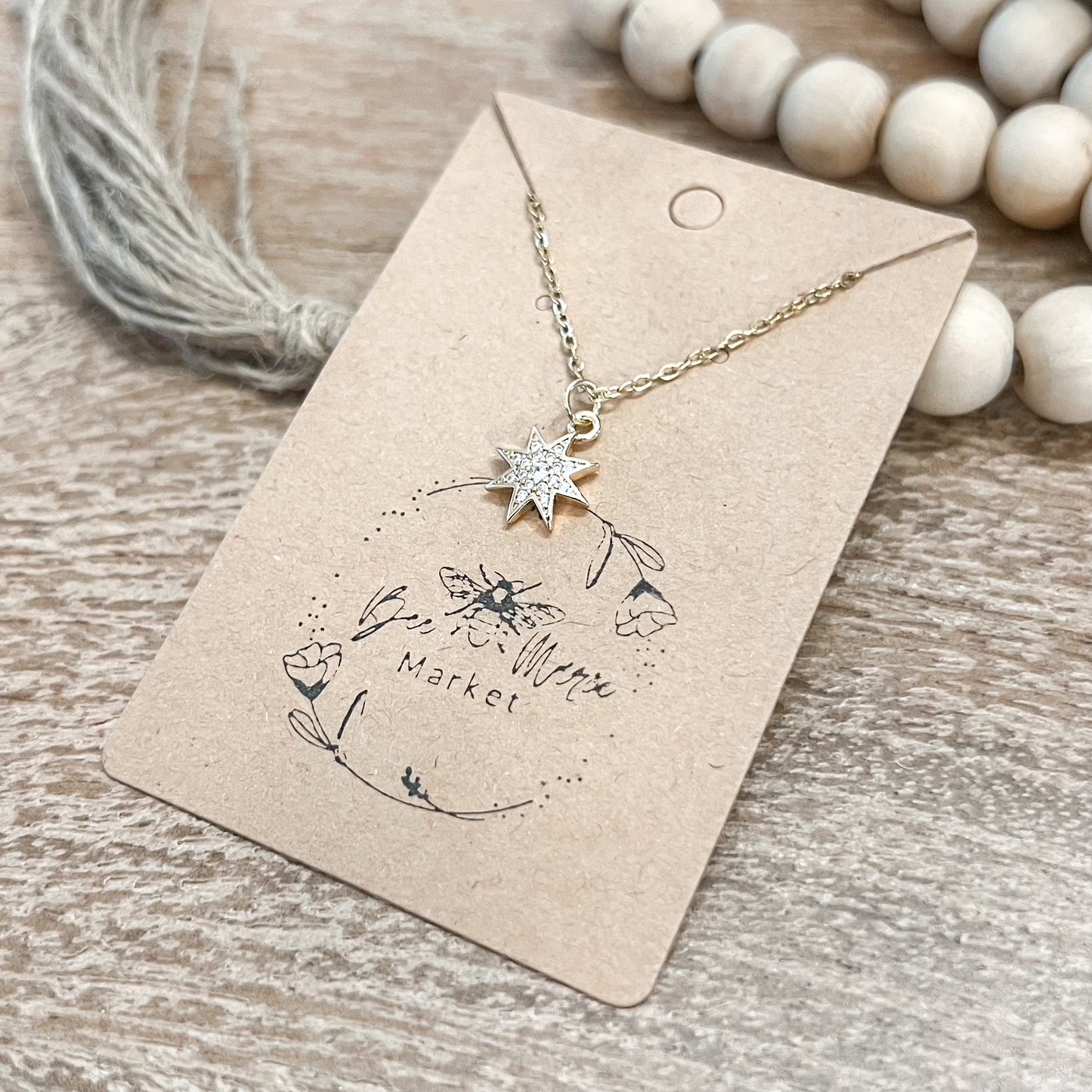 North Star Sparkle Necklace