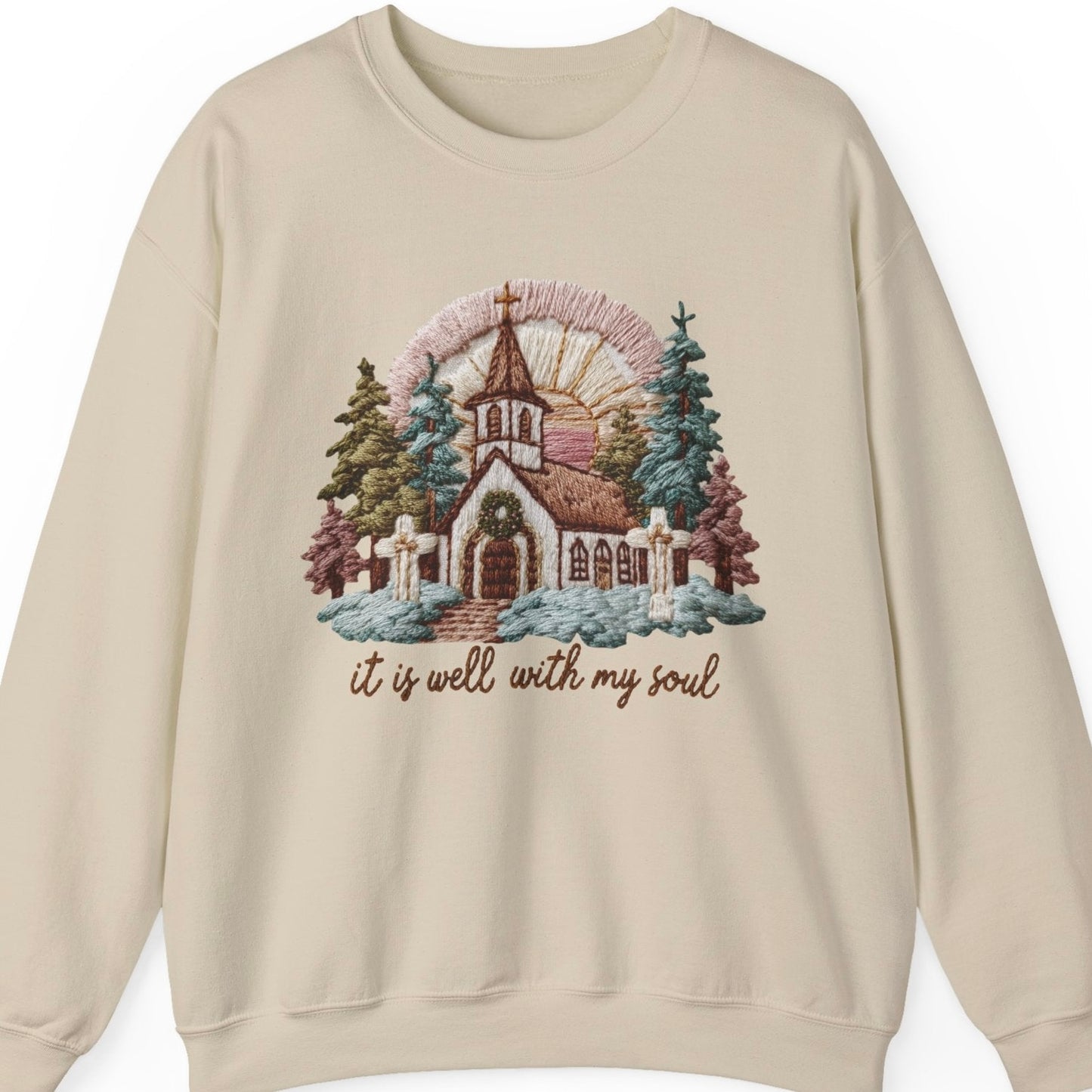 It is Well with My Soul Crewneck Sweatshirt