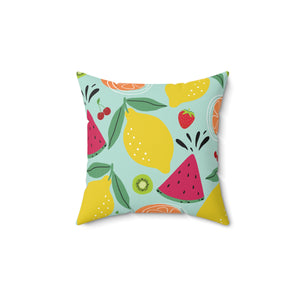 Fruity Sweet Summer Square Pillow 30DC