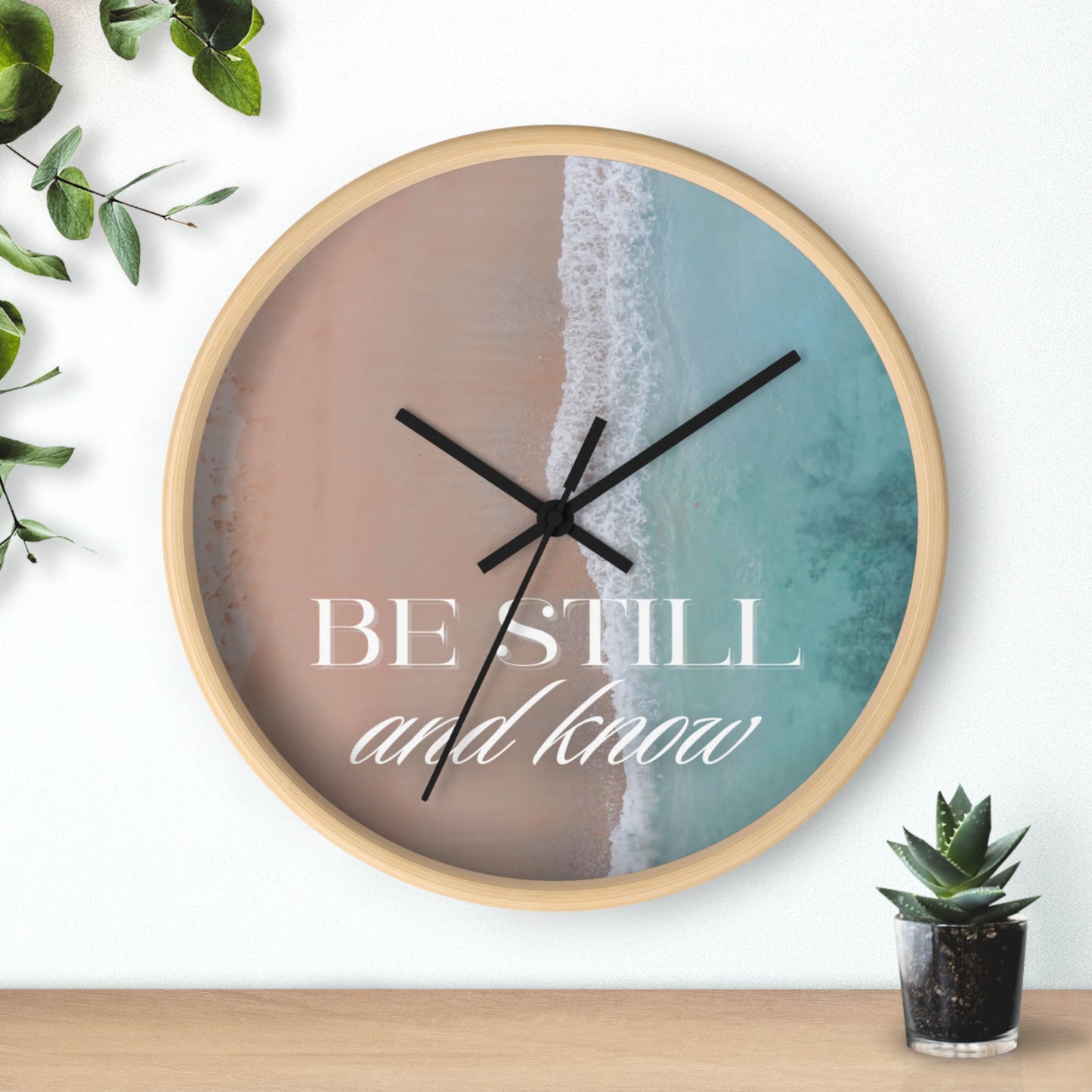 Be Still and Know Wall Clock