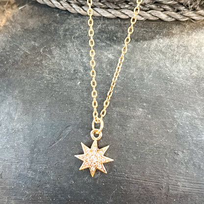 North Star Sparkle Necklace
