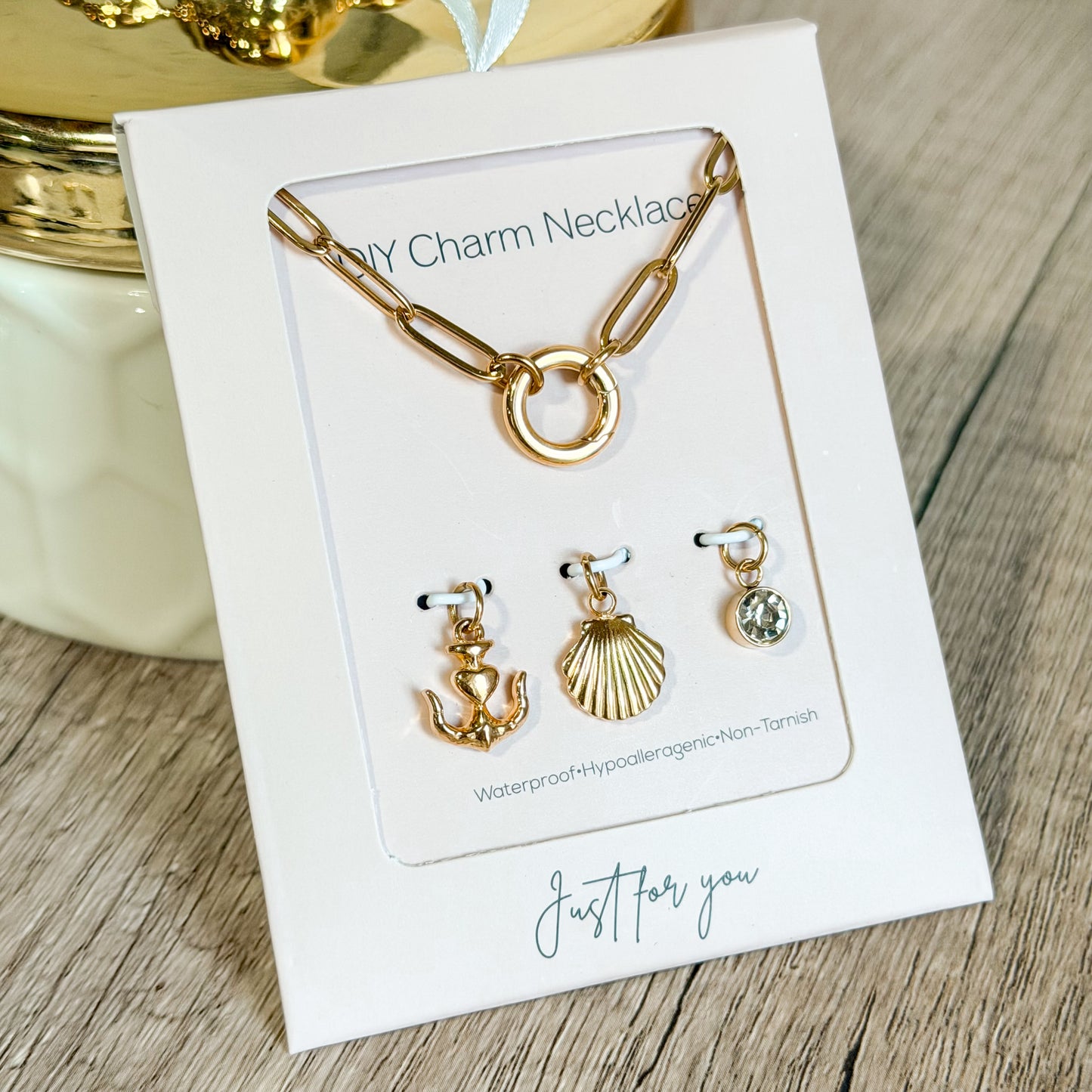 Coastal Charm Necklace Set - Waterproof