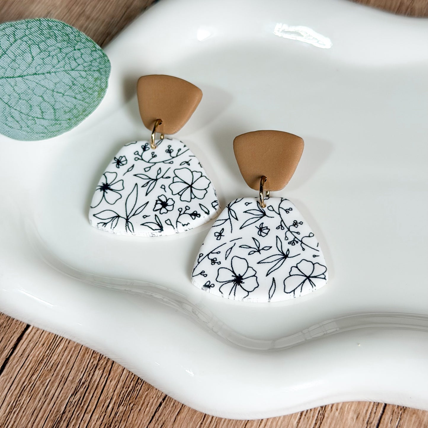 Wildflower Sketch Clay Drops
