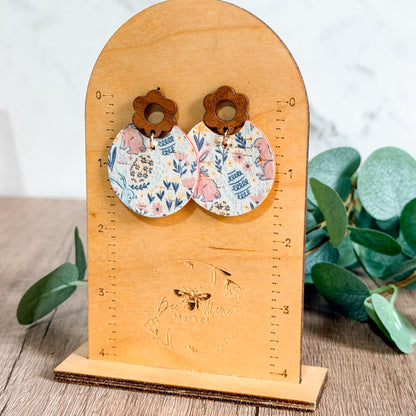 Spring Meadow Bunny Dangle Earrings