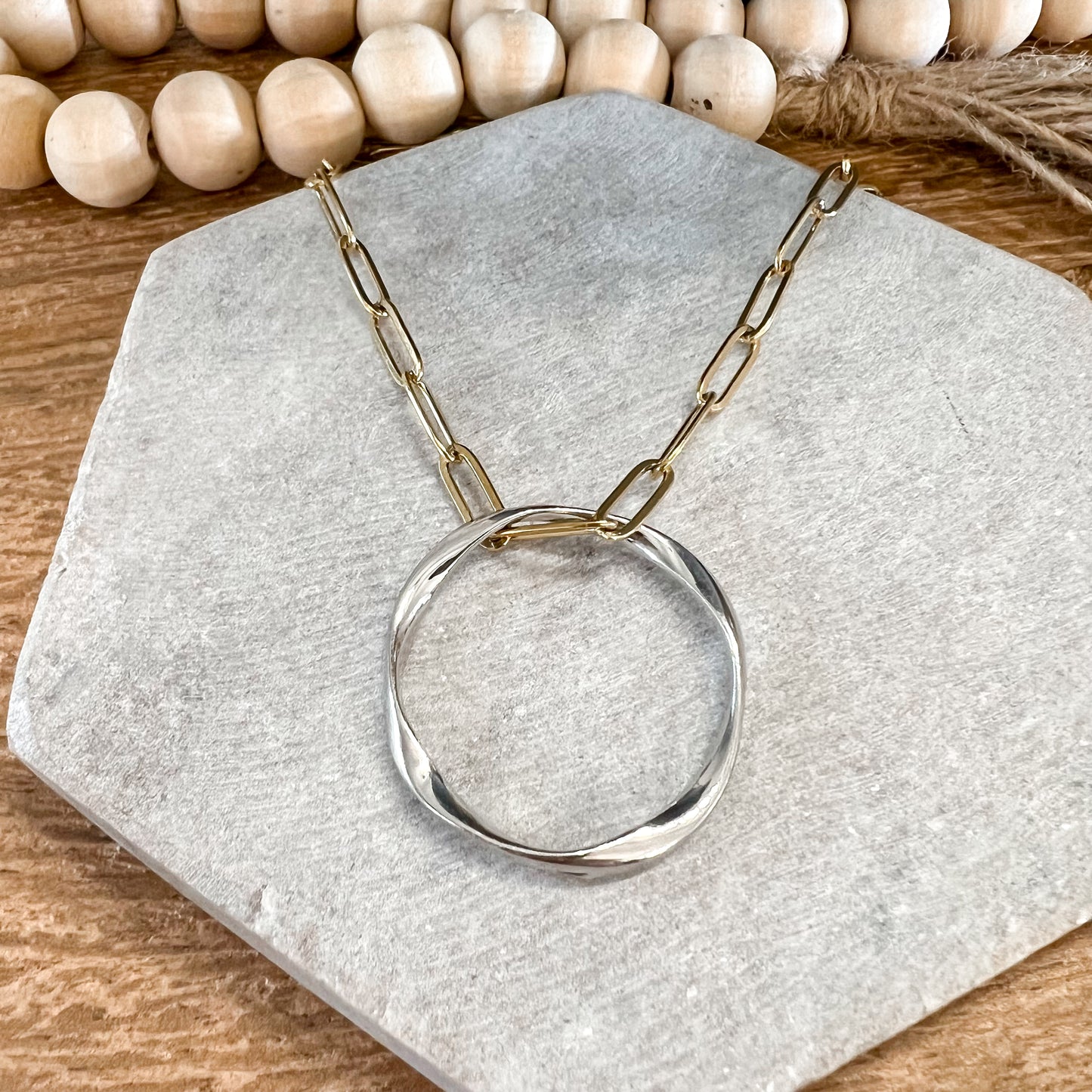 Twisted Harmony Necklace