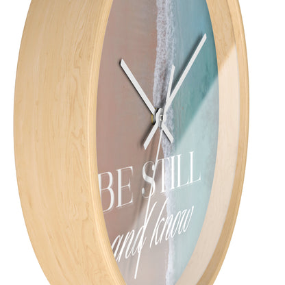 Be Still and Know Wall Clock