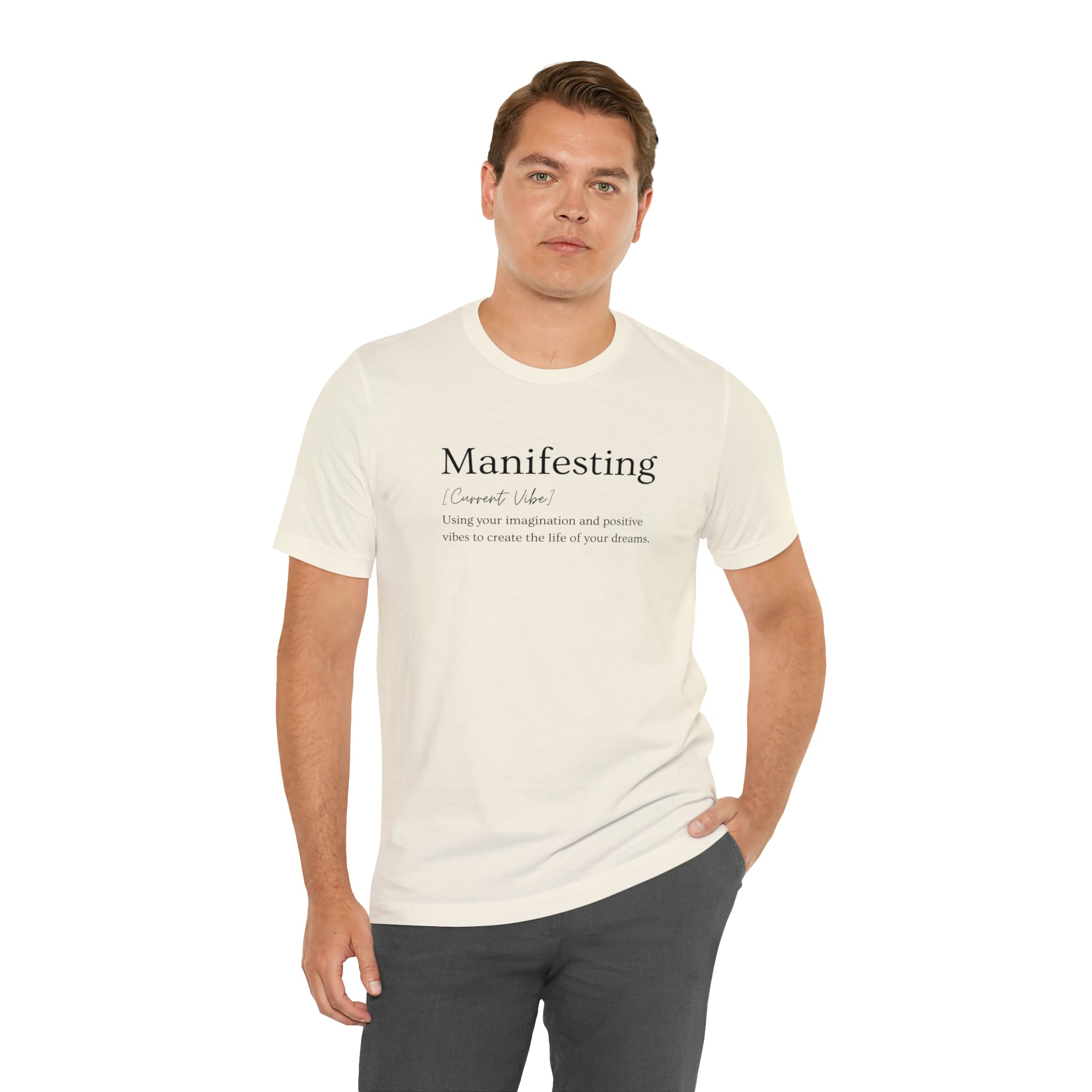 Manifesting Unisex Jersey Short Sleeve Tee