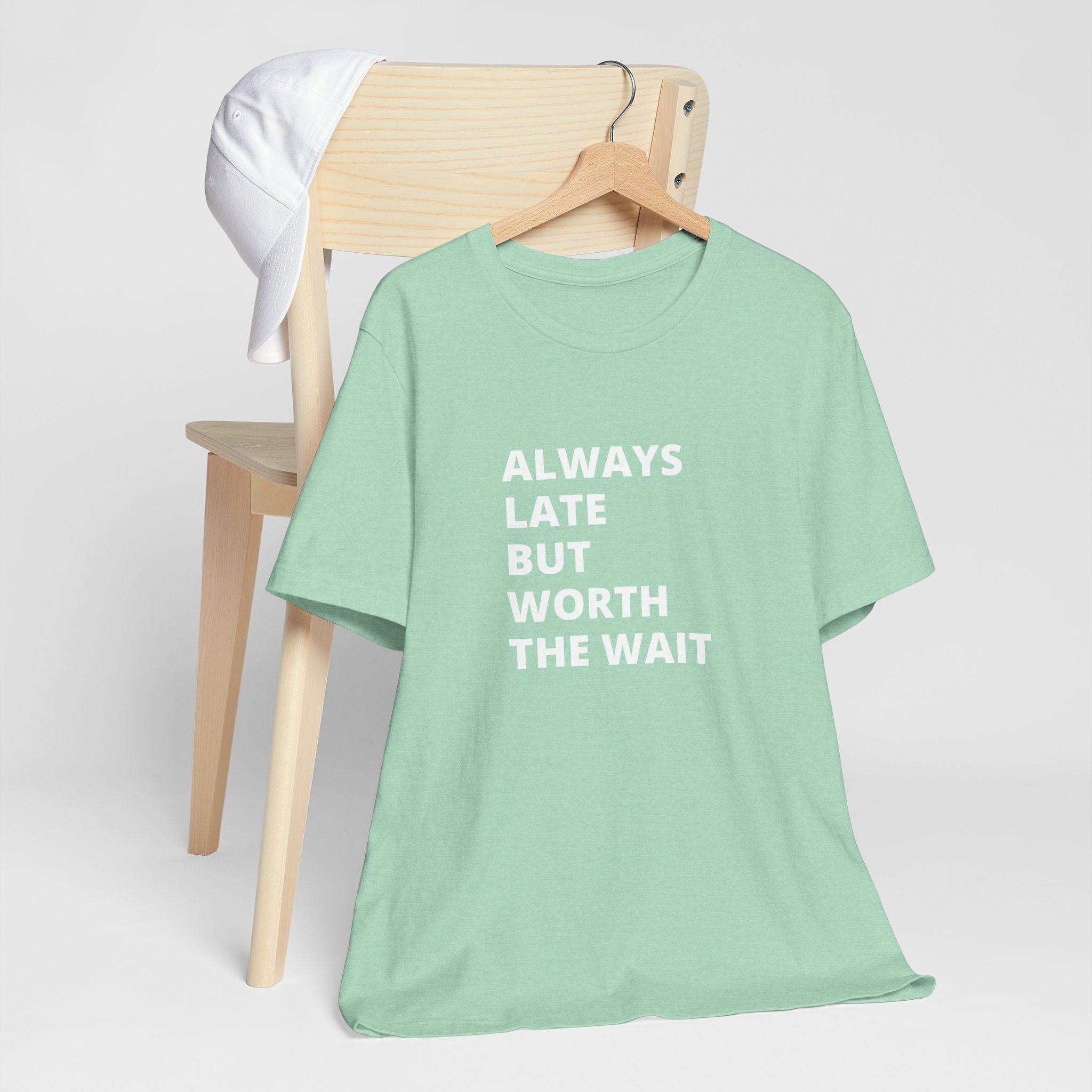 Always Late Jersey Short Sleeve Tee