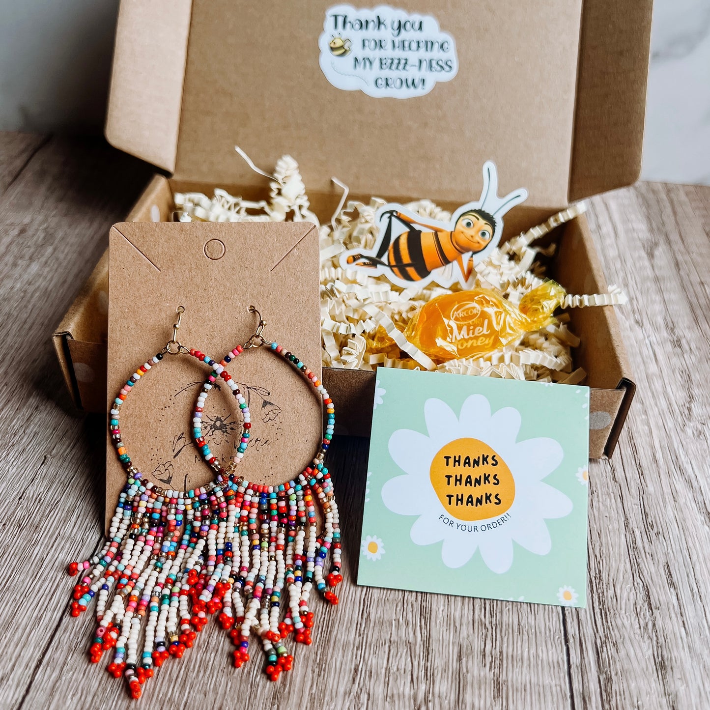 Bits of Honey - Custom Earring Box