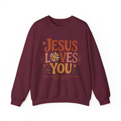 Jesus Loves You Sweatshirt